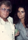 mit Brigitte Cimaroli (Miss World) in der Tennis Bar Bad Homburg