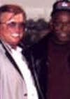 mit dem Boxtrainer Don Turner