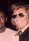 mit dem Olympiasieger und Weltmeister Mark Breland