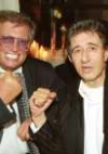 mit Schauspieler Rolf Zacher